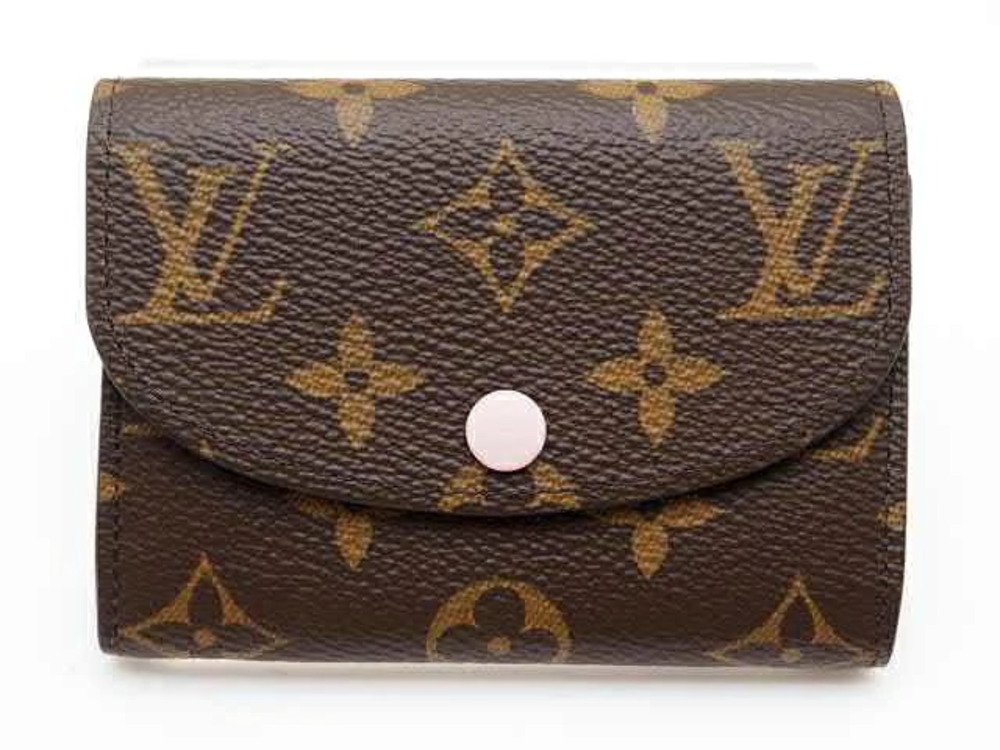 LOUIS VUITTON Portemonnaie Rosalie Monogram Rose Pink Ballerine